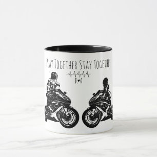Caneca Jogue juntos...Moto personalizado