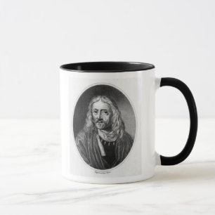 Caneca Johannes Hevelius, gravado por J. Padeiro