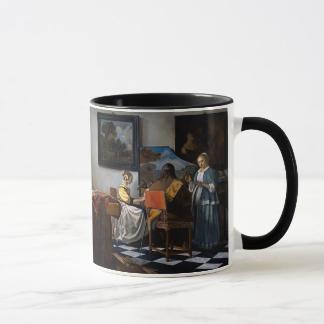 Caneca Johannes Vermeer - O concerto (Direita)