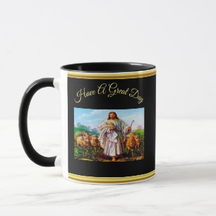 Caneca John 10:7-21 Eu sou o bom pastor