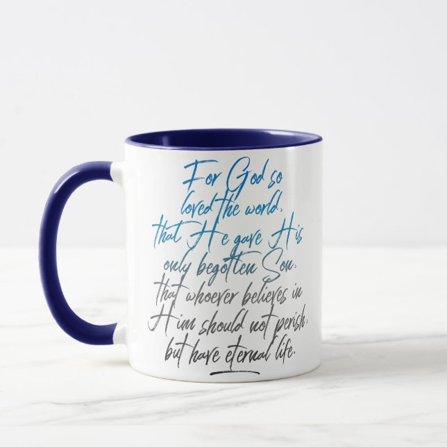 Caneca John 3:16 Café (Esquerda)