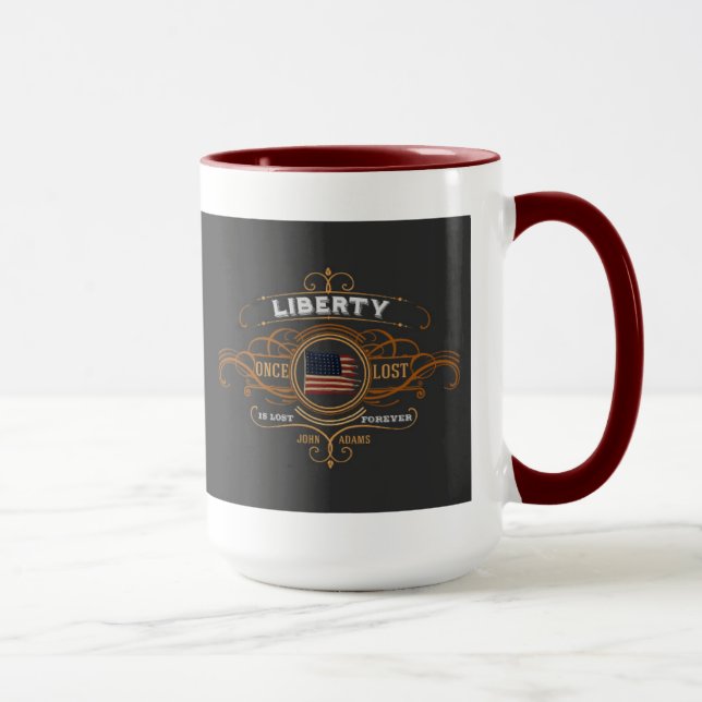 Caneca John Adams Liberty Cote (Direita)