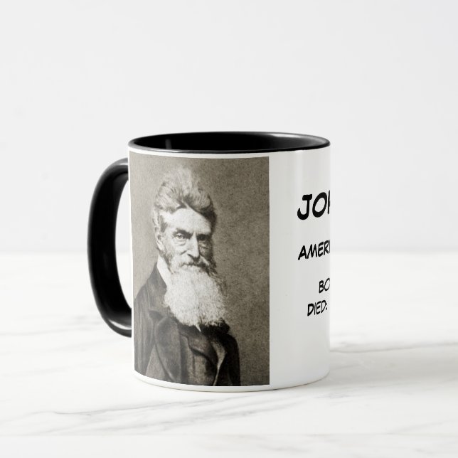 Caneca John Brown Historic Mug (Frente Esquerda)