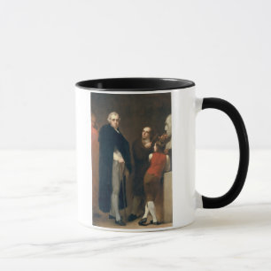 Caneca John Flaxman (1755-1826) que modela seu busto da