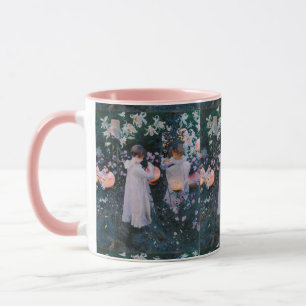 Caneca John Sargent Vintage Carnação Lily Lily Rosa