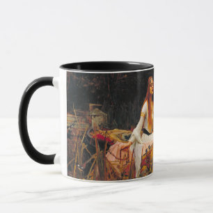Caneca John William Waterhouse - A Senhora de Shalott