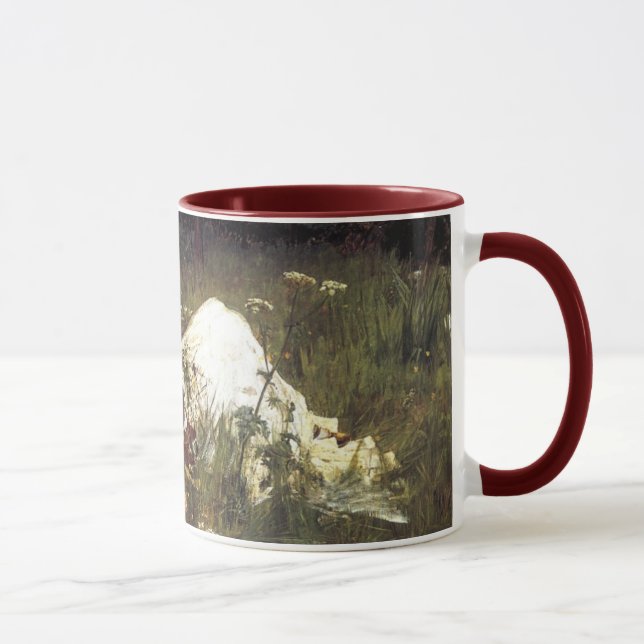 Caneca John William Waterhouse - Ophelia 1889 (Direita)