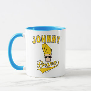 Caneca Johnny Bravo Collegiate Graphic