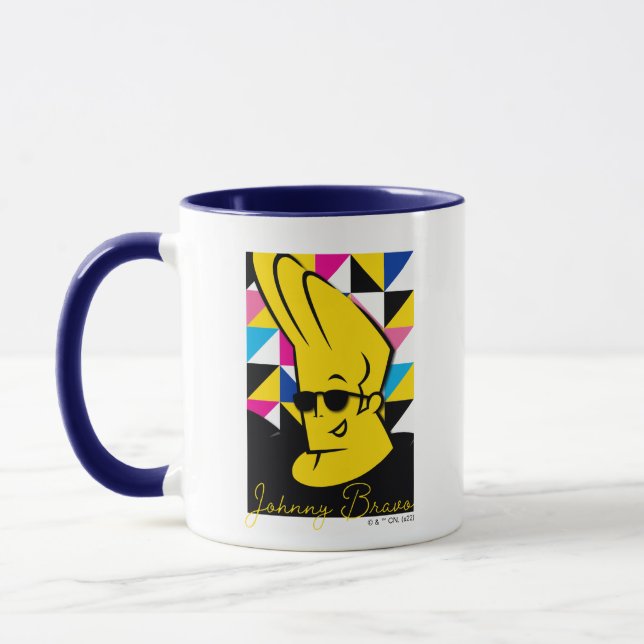 Caneca Johnny Bravo Pop Art Graphic (Esquerda)