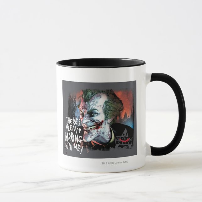 Caneca Joker, há muito errado comigo! (Direita)