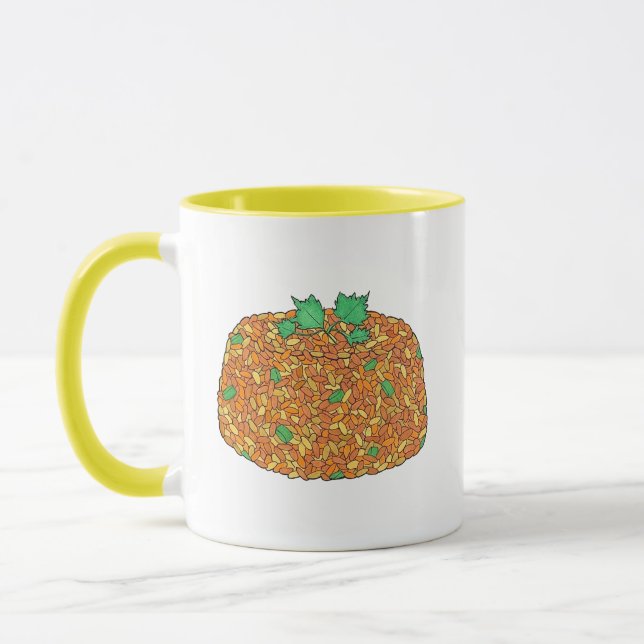 Caneca Jollof Rice Nigerian Ghanaian West African Comida (Esquerda)