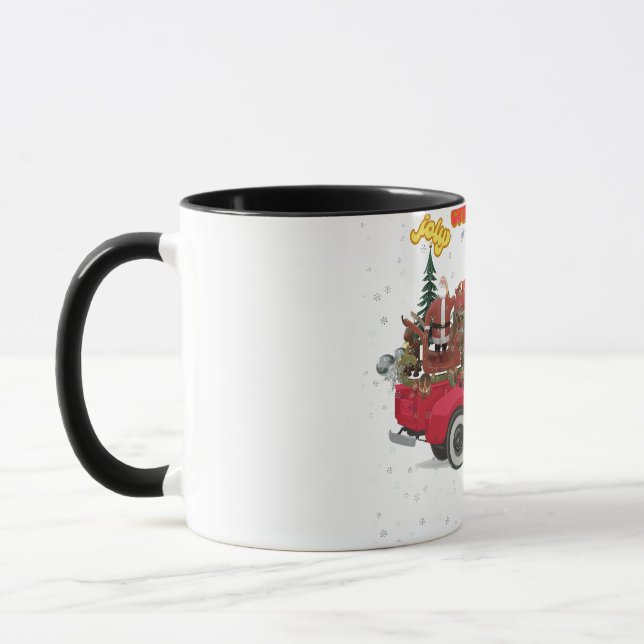 Caneca Jolly Christmas Overloaded Truck (Esquerda)