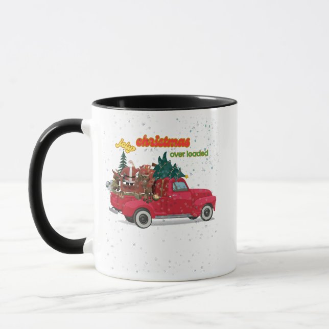 Caneca Jolly Christmas Overloaded Truck (Esquerda)