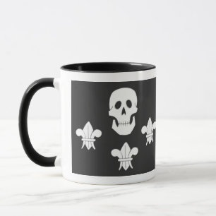 CANECA JOLLY ROGER SKULL E TRÊS MENTIRAS FLAG