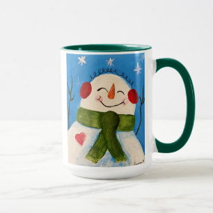 Caneca Jolly Snowman Mug