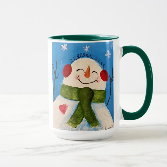Caneca Jolly Snowman Mug (Direita)