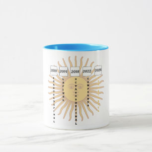 Caneca Jornada de Futebol da Argentina: 2010-2026 Sun Tee