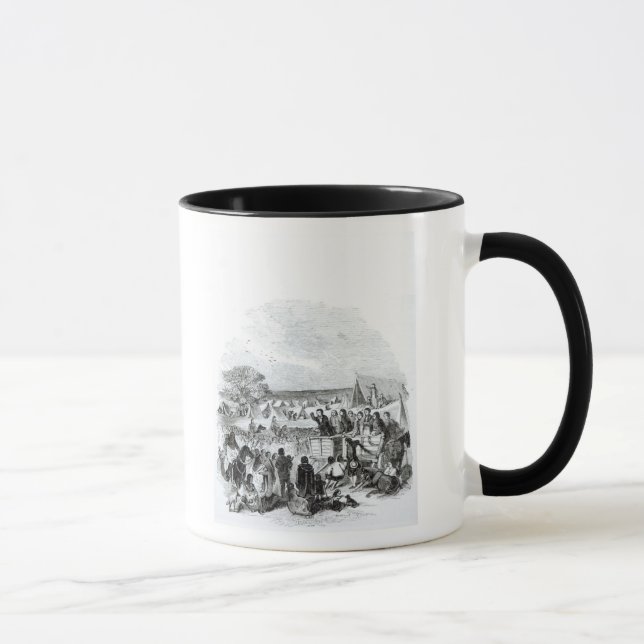 Caneca Joseph Smith que Preaching na região selvagem (Direita)