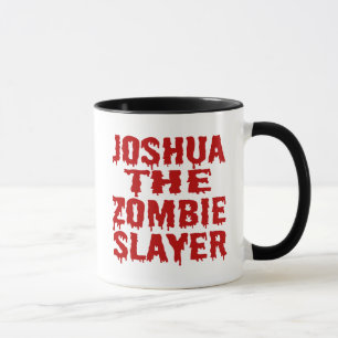 Caneca Joshua The Zombie Slayer