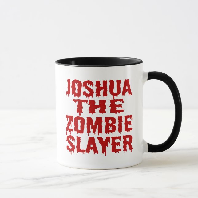Caneca Joshua The Zombie Slayer (Direita)