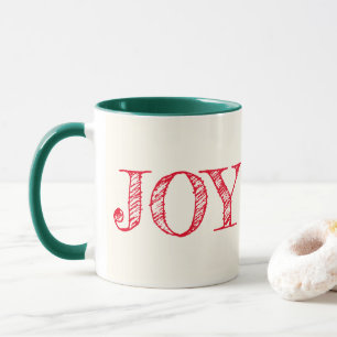 Caneca Joy Custom Color Mug Feriado de Natal Gift Mug