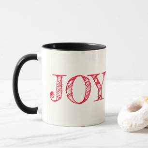 Caneca Joy Custom Color Mug Feriado de Natal Gift Mug