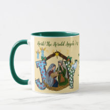 Joy to the World Personalised Mug