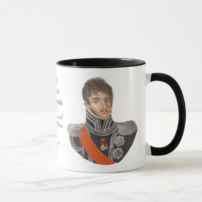 Caneca Józef Antoni Poniatowski, príncipe polonês (Direita)