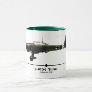Caneca Ju-87 "Stuka" - Luftwaffe - Batalha de Stalingrado