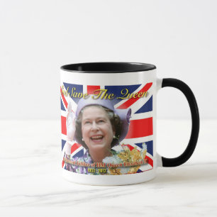 Caneca Jubileu de diamante do HM rainha Elizabeth II