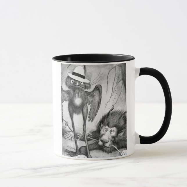 Caneca Jubjub Bird e o Bandersnatch (Direita)
