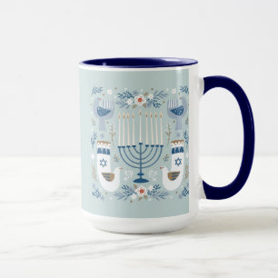 Caneca Judaica - Chanukah Mugs - Software - Feriados
