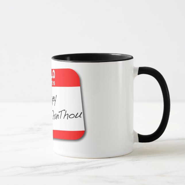Caneca Judgey McHolierthanthou (Direita)