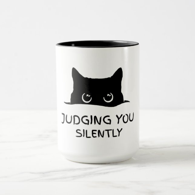 Caneca Judging You Silently (Centro)