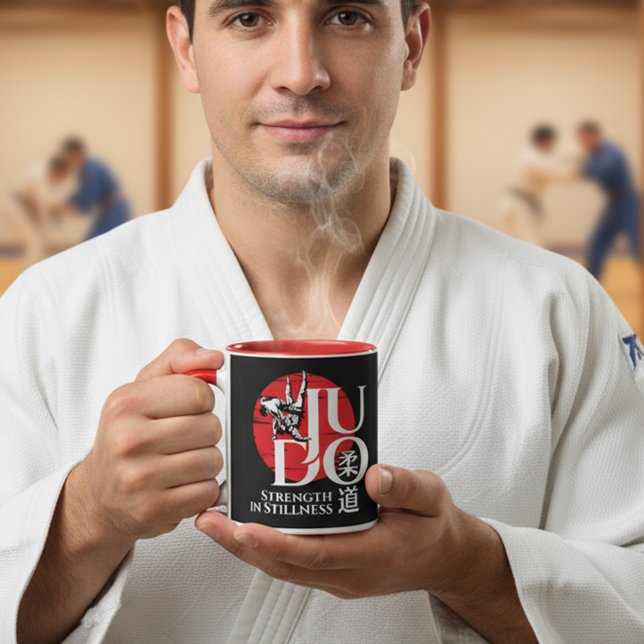 Caneca Judô - Kanji, Sol Nascente (Criador carregado)