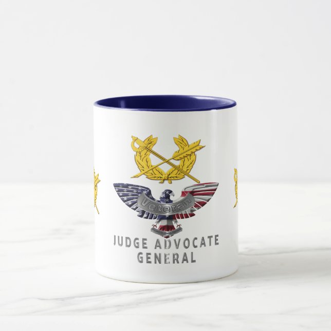 Caneca Juiz do Exército Advocate Geral JAG Corps (Centro)