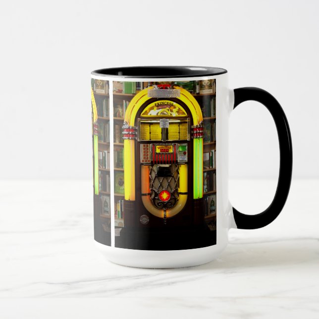 Caneca Jukebox antigo (Direita)