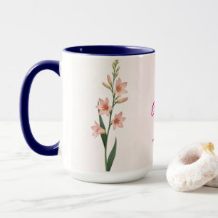Caneca Julho Nascimento Mês Flor Coffee Mug