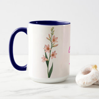 Caneca Julho Nascimento Mês Flor Coffee Mug