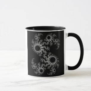 Caneca Julia 324048 Preta e Branca