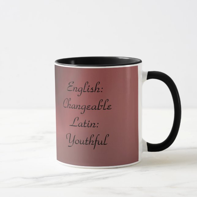 Caneca Julia Significado e Origem do Nome (Direita)