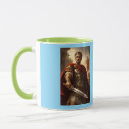 Caneca Julius Caesar green and azure