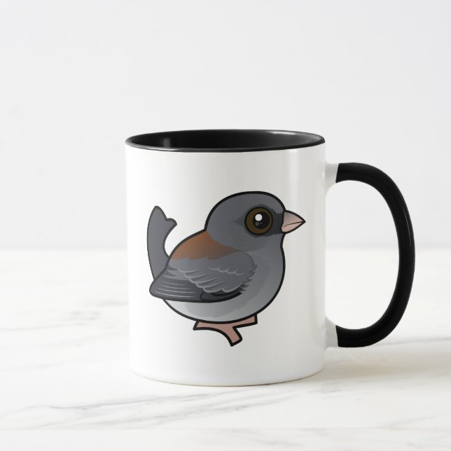 Caneca Junco de olhos escuros (cabeça de cinza) (Direita)