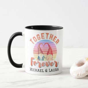 Caneca Juntos Para O Casal Gnome Mug