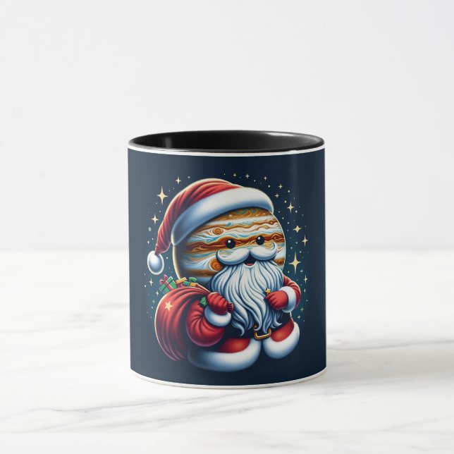 Caneca Júpiter Jolly Velho Papai Noel Astronomia (Centro)