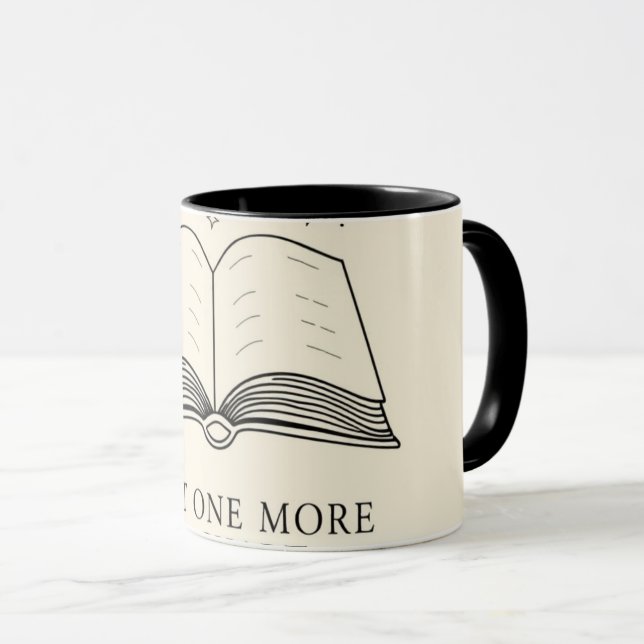 Caneca Just One More Chapter - Cozy Book Love (Frente Esquerda)