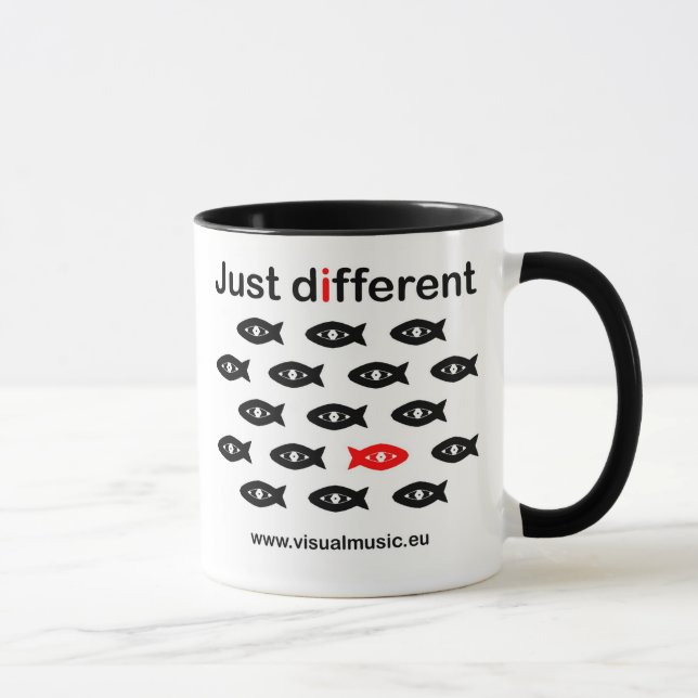 Caneca Justamente different (Direita)