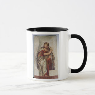 Caneca Justiça, das paredes do sacristy (fresco)