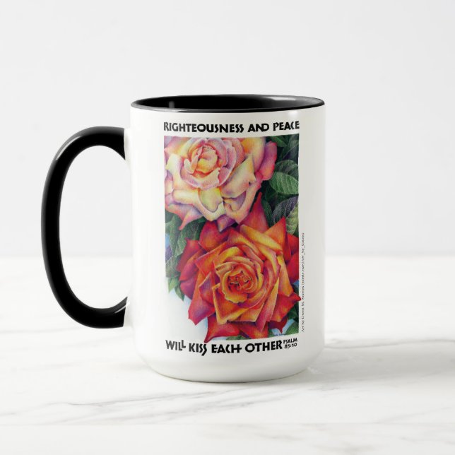 Caneca "Justiça e Paz" (Esquerda)