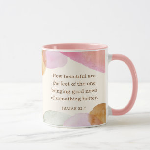 Caneca JW Pioneer Gift, Isaiah 52:7   JW